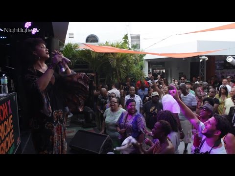 Libation X Afrique Electrique Live @ Winter Music Conference 2015 | pt.2 Monique Bingham