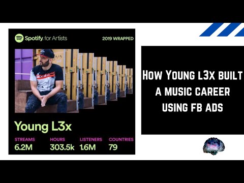 Young L3x talks about how he built a music career using facebook ads