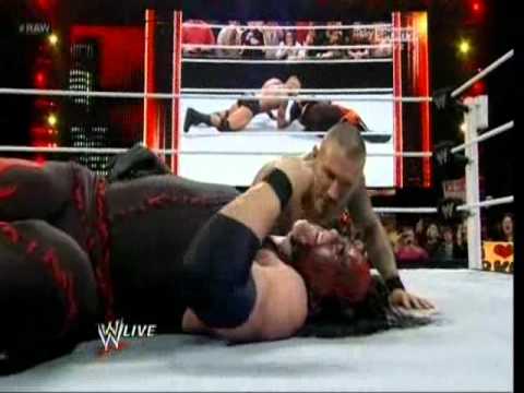 Raw 5/03/2012 - Randy Orton attack Kane