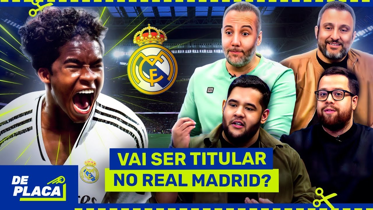 "O QUE ERA PRA SER A ESTREIA DO MBAPPÉ, VIROU O 1º GOL DO ENDRICK COM A CAMISA DO REAL MADRID"