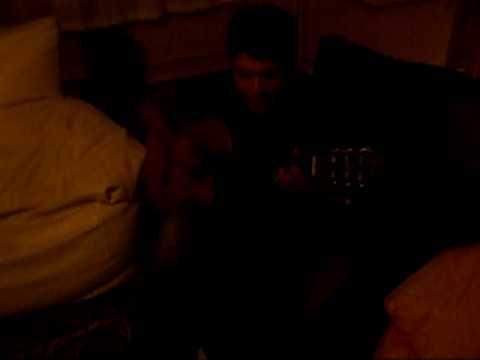 Serkan singing in Turkish