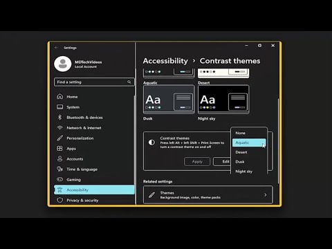 How to Change High Contrast Theme Back to Normal in Windows 11/10 [Solution]