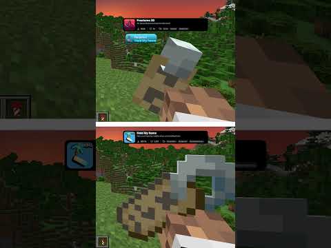 Fractures 3D vs Hold My Items - Best Minecraft 3D resourcepack #minecraft #shorts #mc #txt #mods