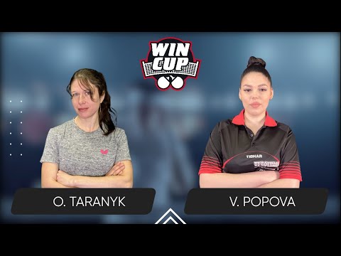 14:00 Olena Taranyk - Valeriia Popova 14.04.2025 WINCUP Women Professional. Table 1