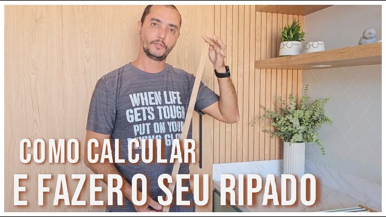 PAINEL RIPADO COMO CALCULAR E FAZER O SEU | André Gomes