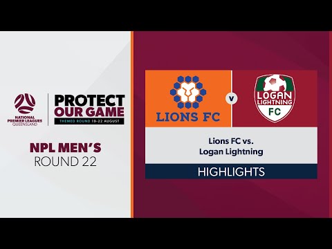 NPL Men's R22 - Lions FC vs. Logan Lightning Highlights