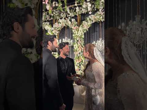Danish Taimoor Attends the Grand Walima of Rabeesain #zaraibvlogs #hussaintareen #rabeeca