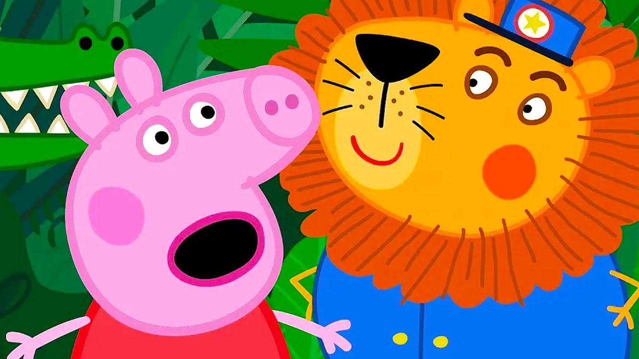 Peppa Pig Português Brasil | O Zoológico | Desenhos Animados