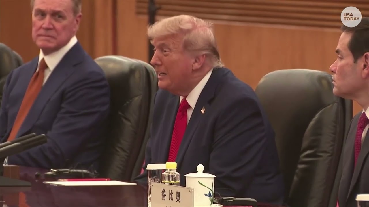 Trump addresses Xi in China, says relationship is longest ever between US and Chinese presidents
