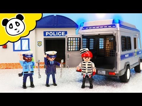 Playmobil Polizei - Mega Überfall auf Gefangenentransporter - Playmobil Film