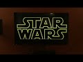 Opening To Star Wars The Force Awakens 2016 Blu Ray Rated PG 13 With Opening Crawl