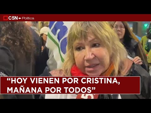 Movilización en Córdoba en apoyo a Cristina Kirchner
