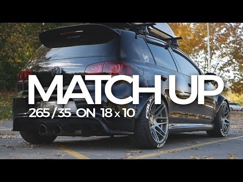Match up time! 265/35 Falken Ziex on 18x10 Forgestar F14