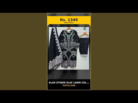 Elan Studio Elaf Lawn Collection E 51 – product video thumbnail