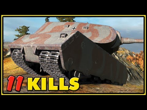 Mäuschen - 11 Kills - World of Tanks Gameplay