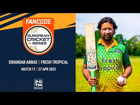 POTM: S.Abbas - FT vs ALB | Highlights | FanCode ECS Milan | 27 Apr 2023 | ECS23.254