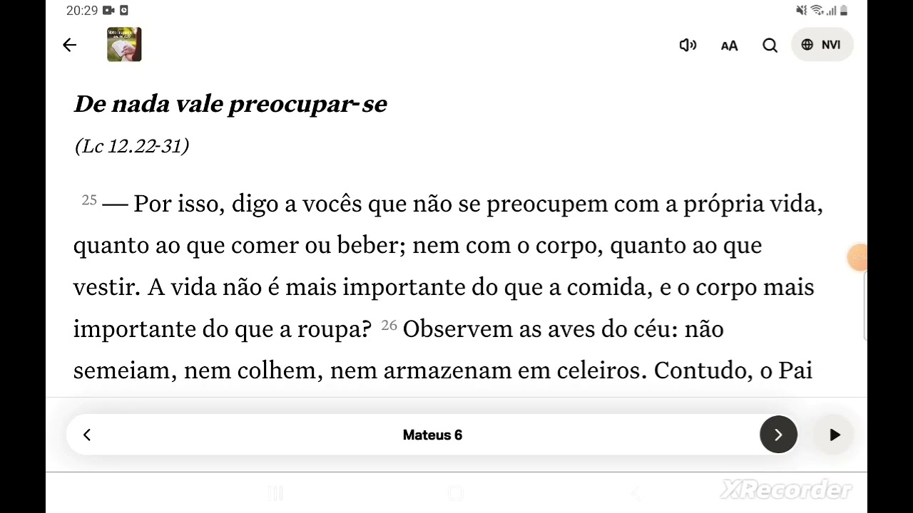 Novo testamento em 90 dias - dia 2 (Mateus 5-7)