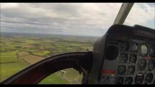 preview picture of video 'Mésanger/Ancenis - Nous avons testé le vol en Hélicoptère...'