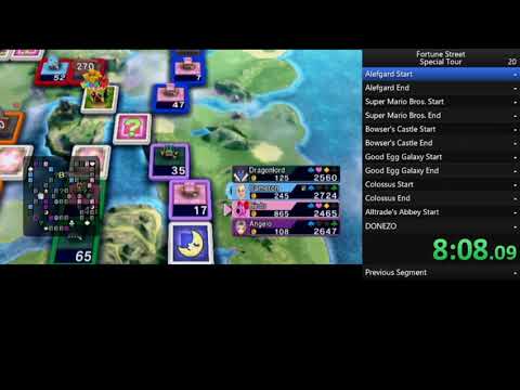 Fortune Street Special Tour Speedrun WR: 7hr 14min 32secs