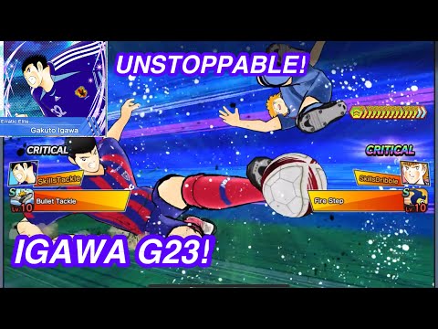 REVIEW IGAWA G23 WITH BLUE JAPAN. BLUE JAPAN IS BACK!! 47% BOND. CAPTAIN TSUBASA DREAM TEAM