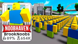 EU CRIEI O BROOKHAVEN PARA NOOBS! NoobHaven