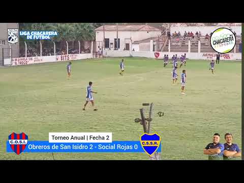 Obreros SI 2 - Social Rojas 0 | Torneo Anual 2024 | Liga Chacarera