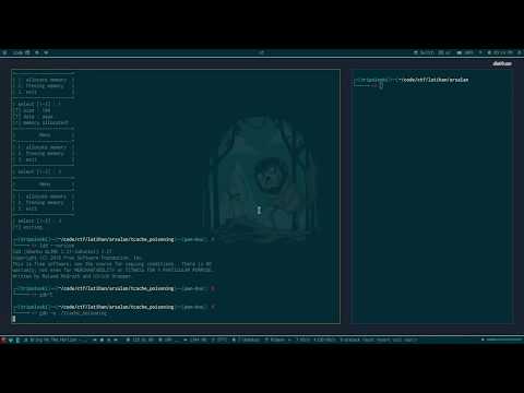 Automatic Runtime Analysis : tcache poisoning [heap exploitation]