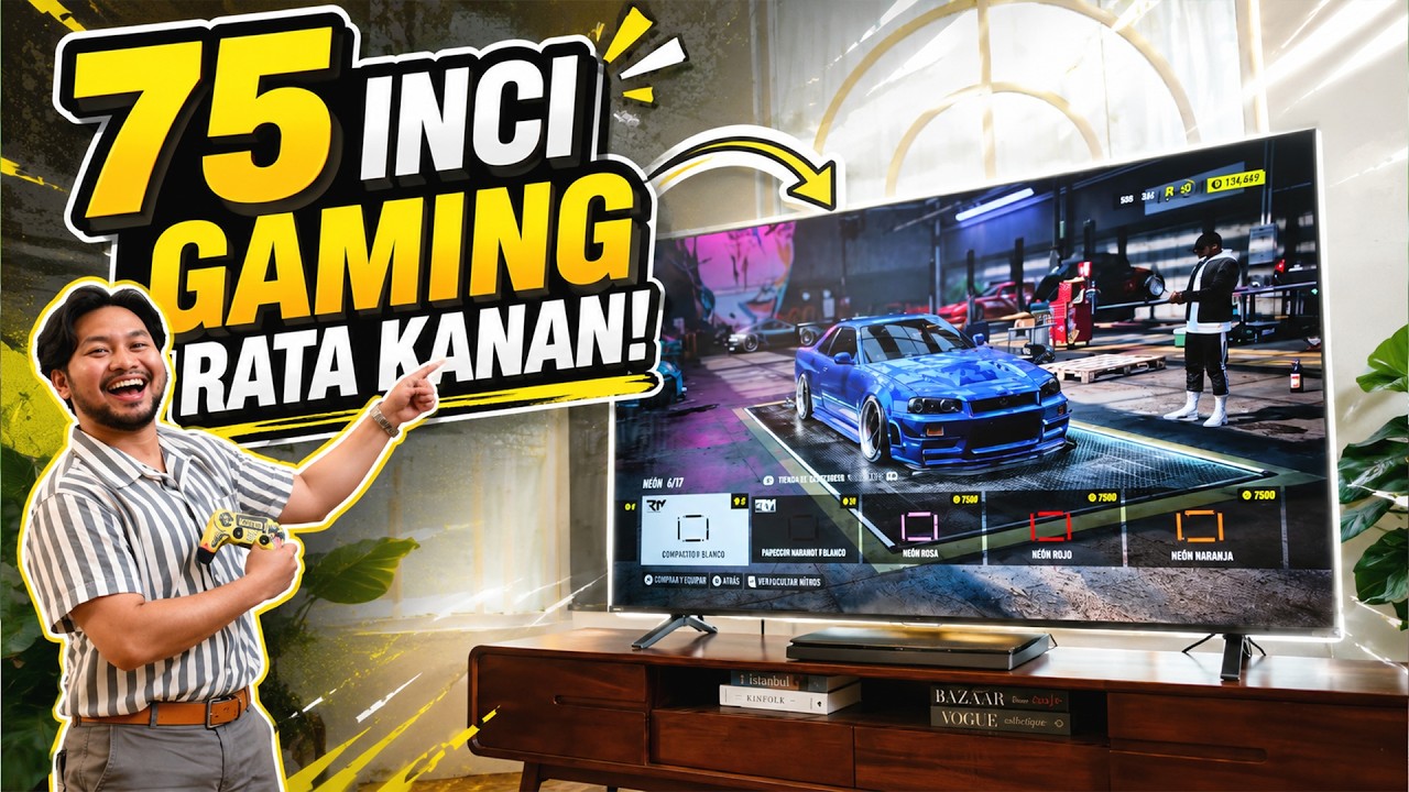 Udah Pernah Coba Mini LED-nya, Sekarang Giliran QLED 144Hz‼️ Review Toshiba 75Z570SP‼️