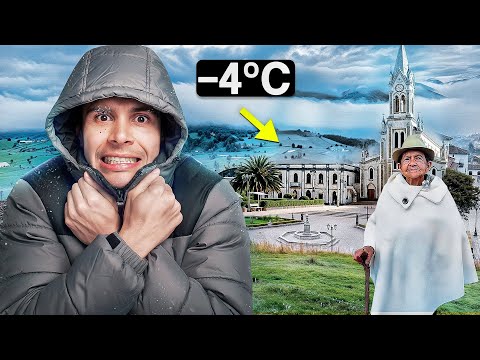 24 horas en El PUEBLO más FRIO de COLOMBIA
