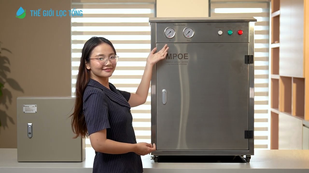 Giải pháp nước sinh hoạt sạch giữ khoáng cho cả gia đình: Cleansui MPOE-S • Thế Giới Lọc Tổng