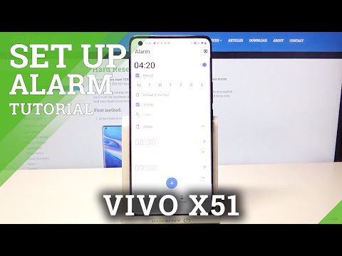 How to Set Up Alarm Clock in VIVO X51 – Snooze Alarm