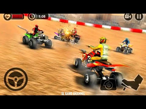 Quad Bike Crash Arena ATV Destruction Derby Android Gameplay #2