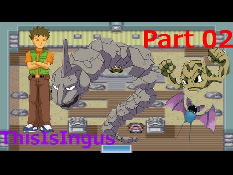 NFE Nuzlocke Challenge: Pokemon FireRed (English) Part 2: Brock!