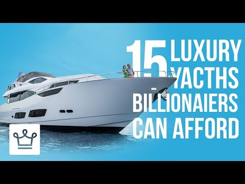 15 Luxury Yachts That Only Billionaires Can Afford
