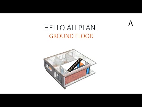 Hello ALLPLAN! Ground Floor