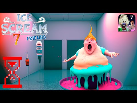 Прохождение Мороженщика 7 на Харде // Ice Scream 7 Friends: Lis