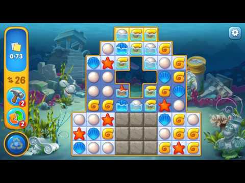 Fishdom level 47 Gameplay (iOS Android)