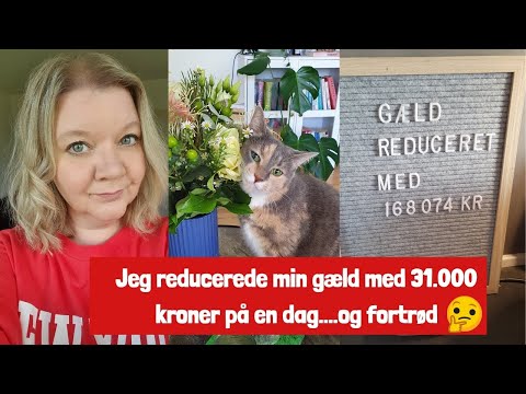 Jeg reducerede min gæld med 31.000 kroner på en dag - & Fortrød | Jeanett på Budget | Gældfri rejse
