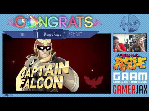 Jax Smash Weekly 1/12 - Xerald(Cpt. Falcon) Vs Afmbot(DK) - Wii U Winners R4