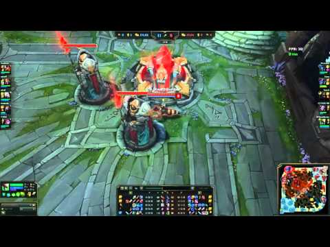 LoL: Sneaky Twitch vs Draven ADC S6 Preseason Dec 2015