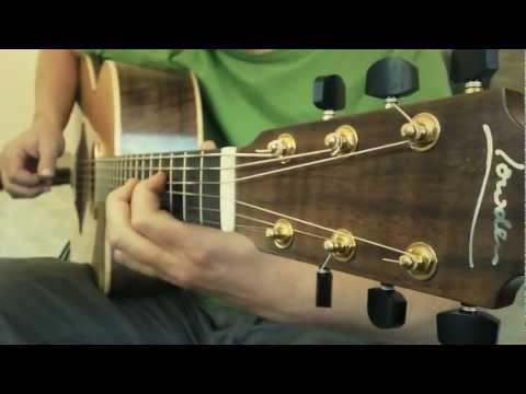 Thomas Leeb - Akaskero - crazy Acoustic Guitar harmonics