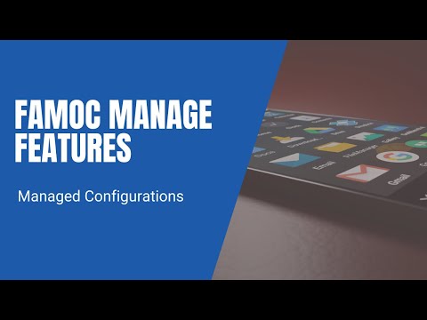 FAMOC manage - Managed Configurations