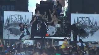 Alesana - Daggers Speak Louder Than Words - Live Vans Warped Tour 2010