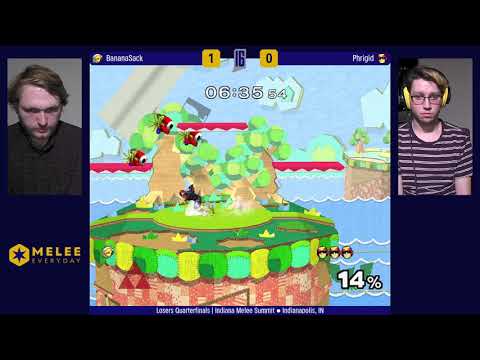 Indiana Melee Summit 2019 - BananaSack (Fox/Link) vs Phrigid (Captain Falcon) - Losers Quarterfinals