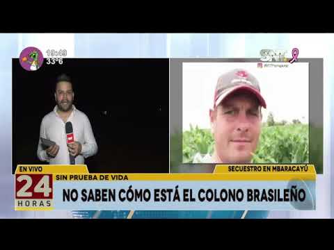 El colono Silvio Fiedler sigue en cautiverio