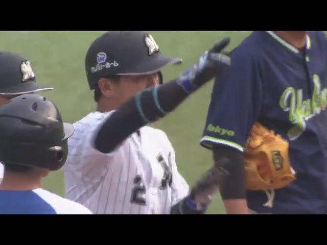 【6回裏】女房役が大仕事!! マリーンズ・田村の3ベースで勝ち越し!! 2017/06/10 M-S