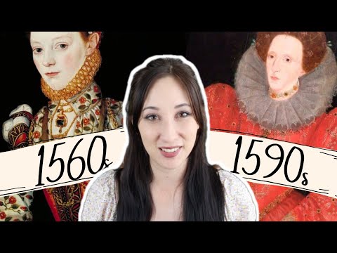 Dress Historian Explains Elizabethan Fashion || 16th Century Fashion Timeline 1550s-1590s