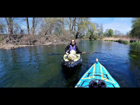Kajaktour auf dem Hammerbach, Rott, Inn und Attel