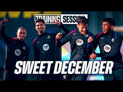 Goodbye November Blues, Hello December Joy! 🎉⚽| FC Barcelona Training 🔵🔴