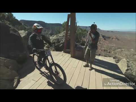 Andreu Lacondeguy second place winner in the epic Red Bull Rampage 2018